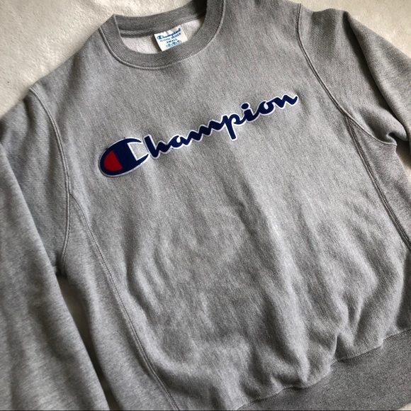 Champion Reverse Weave Crew Neck Sweatshirt - Picture 3 of 5